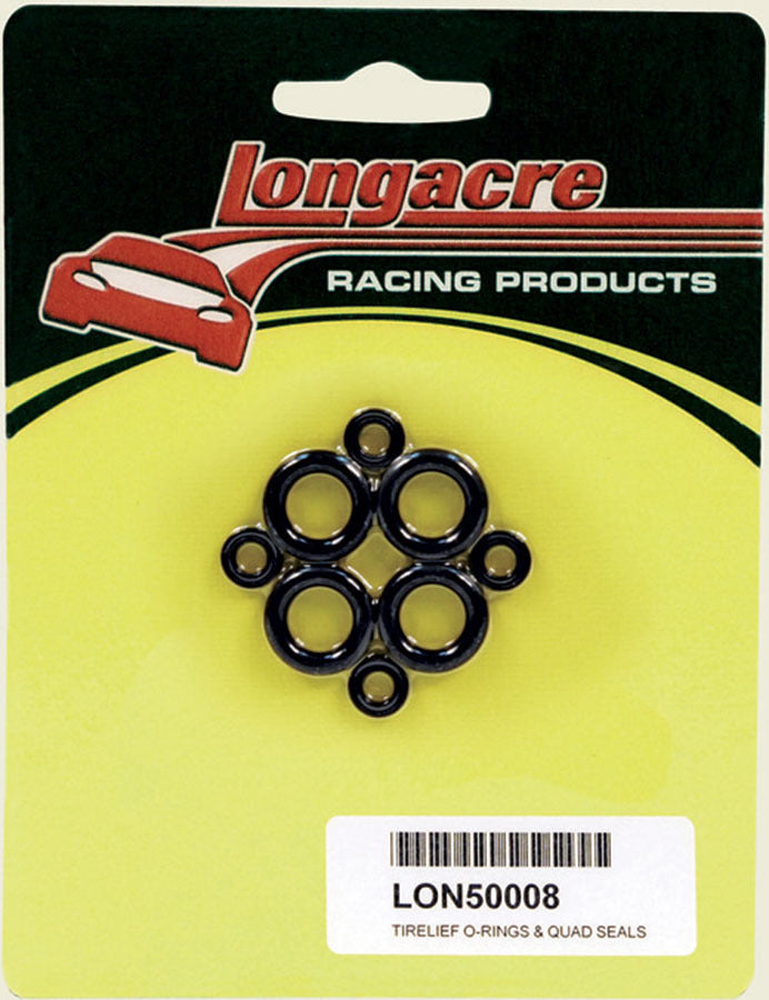 LONGACRE 52-50008 Tirelief Repl O-Ring 4pk