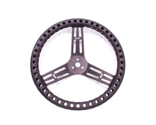 Load image into Gallery viewer, LONGACRE 52-56833 Streering Wheel 14in Dished Drilled Black