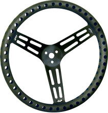 Load image into Gallery viewer, LONGACRE 52-56838 Steering Wheel 15in Dished Drilled Black