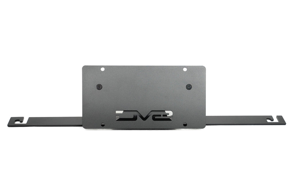 DV8 Offroad LPBR-05 Ford Bronco Capable Bumper Slanted Front License Plate Mount