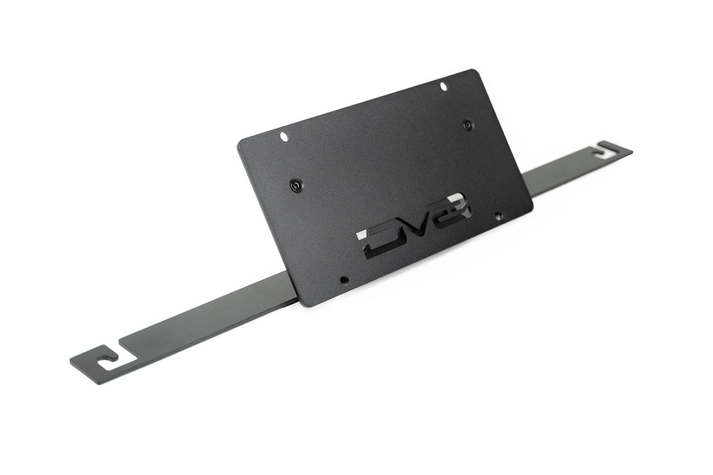 DV8 Offroad LPBR-05 Ford Bronco Capable Bumper Slanted Front License Plate Mount