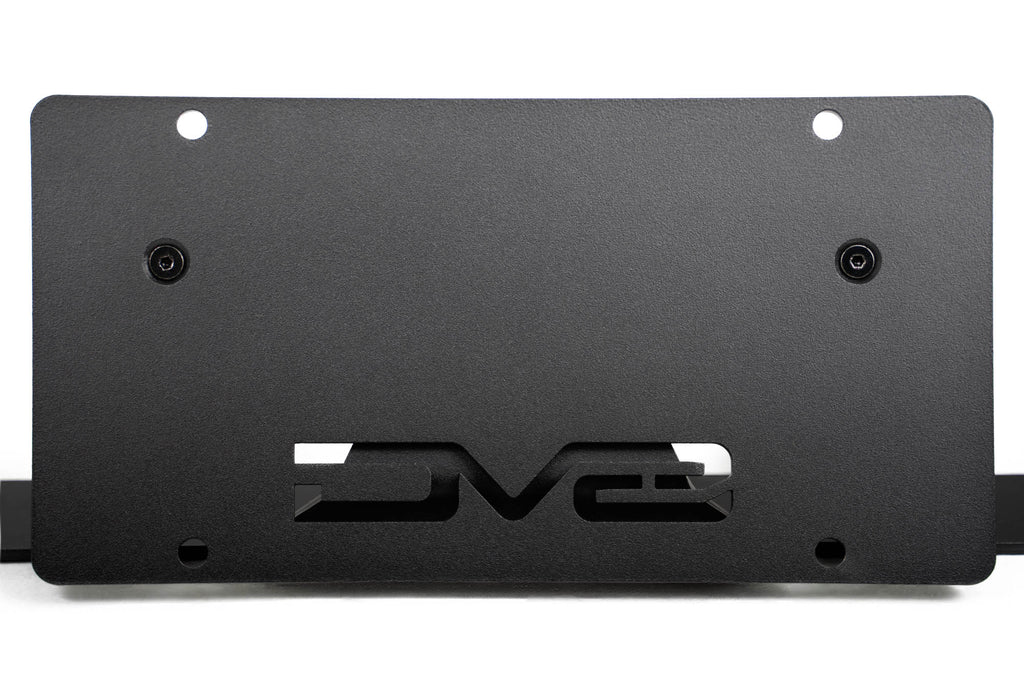 DV8 Offroad LPBR-05 Ford Bronco Capable Bumper Slanted Front License Plate Mount