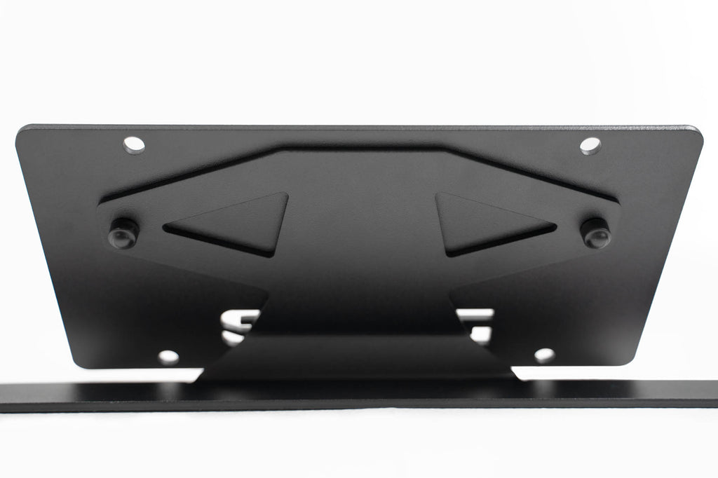 DV8 Offroad LPBR-05 Ford Bronco Capable Bumper Slanted Front License Plate Mount
