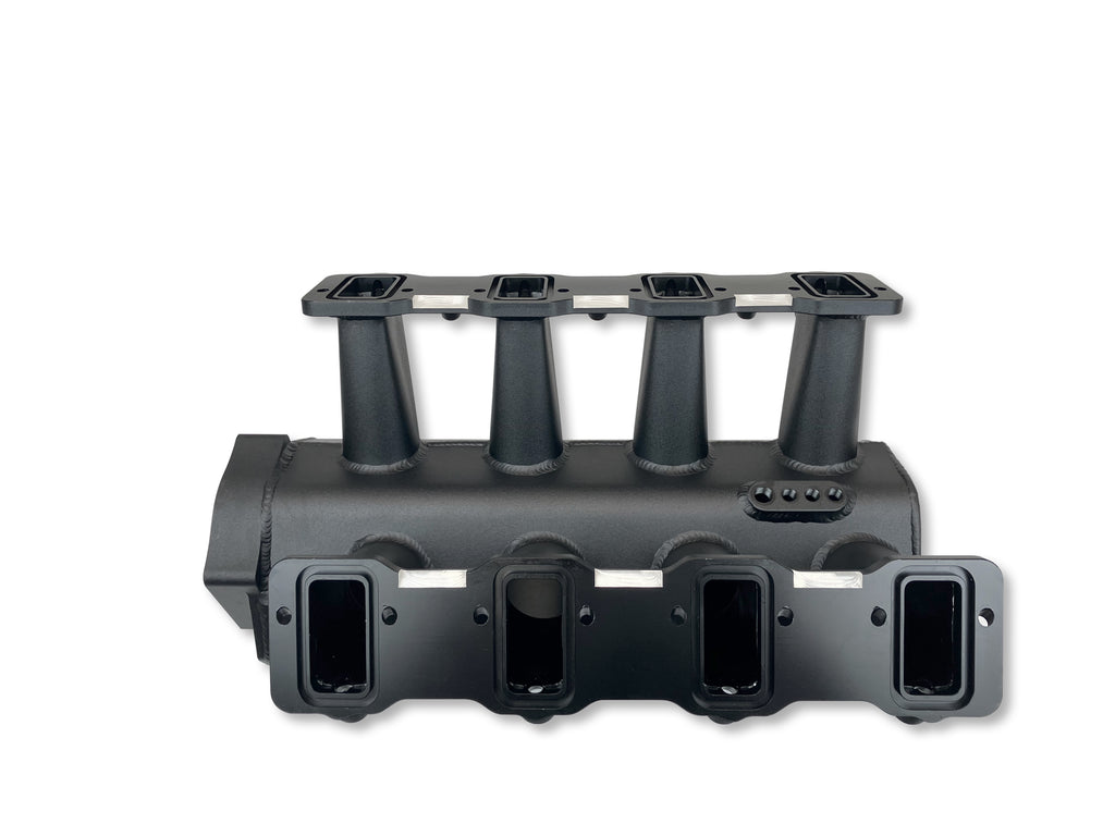 BluePrint Engines BPP822112 GM LS Compatible Intake Man, BPE Logo, LS3 / L92, Aluminum Black, 102mm Bore