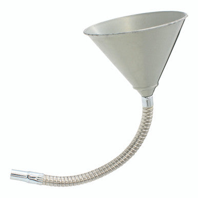 LubriMatic 75-007 Flexible Galvanized Metal Utility Funnel