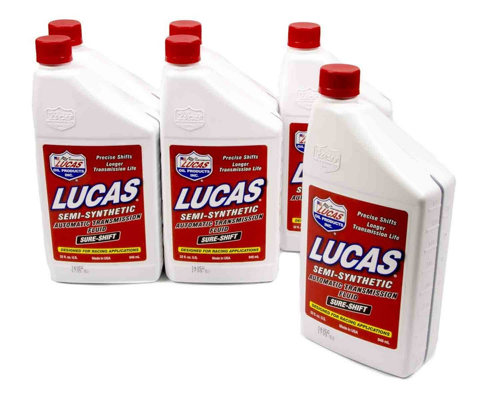 LUCAS OIL 10052-6 Semi-Syn ATF Case/6