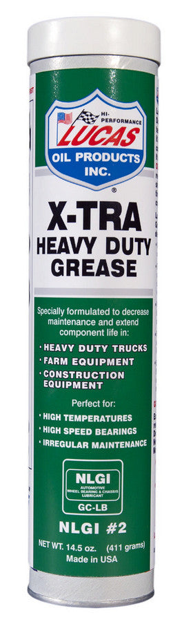 LUCAS OIL 10301 X-Tra Heavy Duty Grease 14.5oz Cartridge