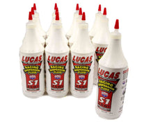 Load image into Gallery viewer, LUCAS OIL 10488-12 Synthetic S1 Suspension Oil 2.5 WT 12x1 Qt
