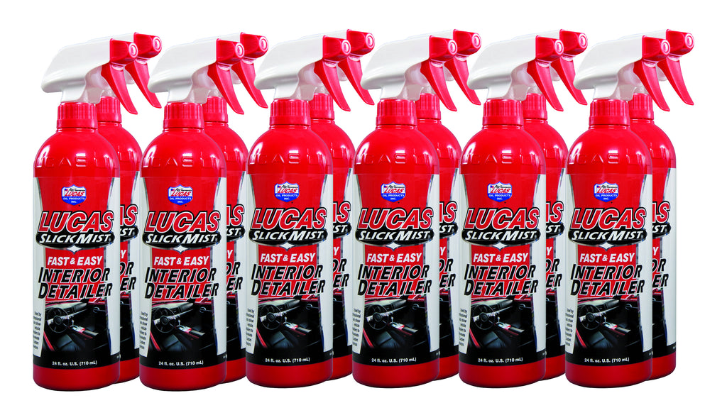 LUCAS OIL 10514-6 Slick Mist Interior Detailer 6x24oz