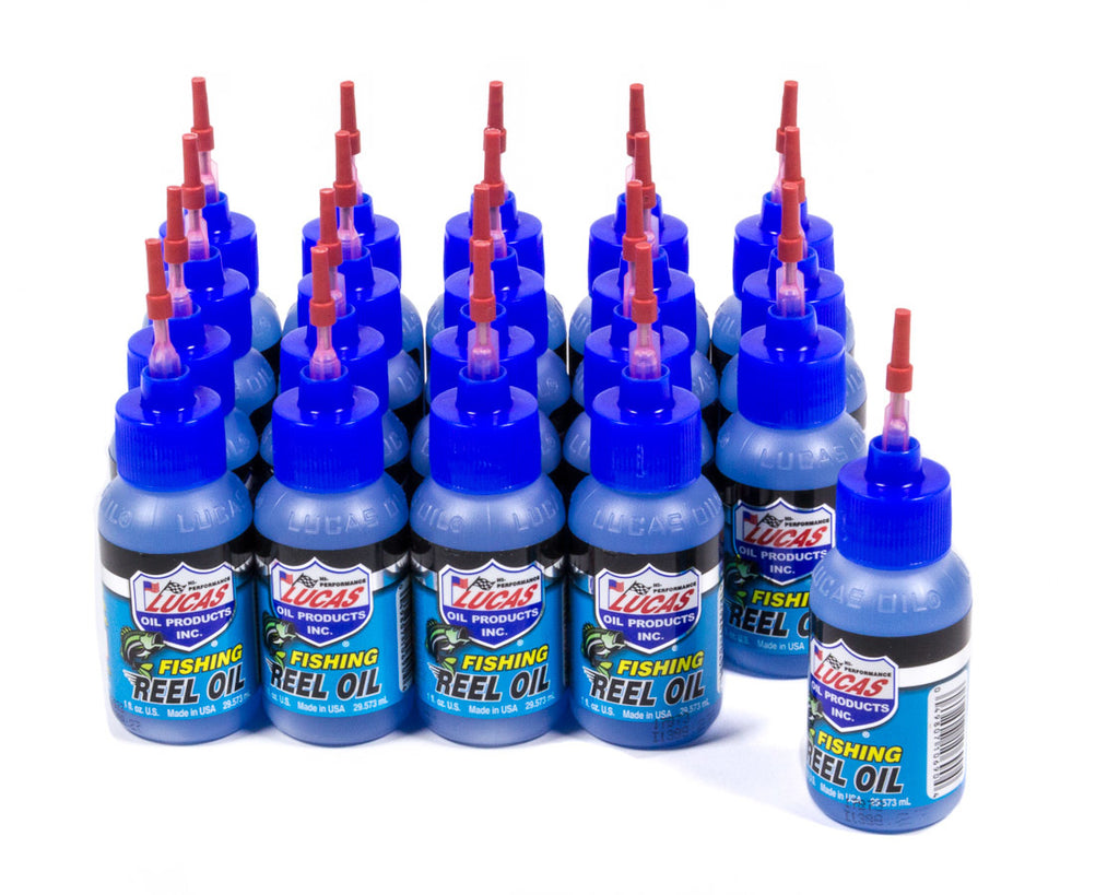 LUCAS OIL 10690-20 Fishing Reel Oil Case 20 x 1 Ounce