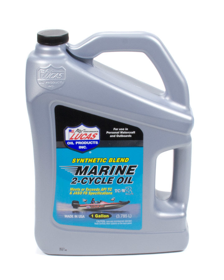 LUCAS OIL 10861 Marine Oil 2 Cycle 1 Gal Synthetic Blend