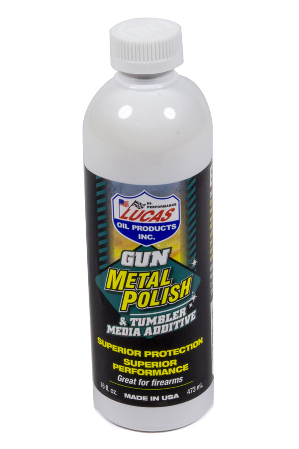 LUCAS OIL 10880 Gun Metal Polish 16 Oz