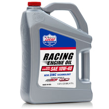 Load image into Gallery viewer, LUCAS OIL 10913 10w40 Semi Synthetic Racing Oil 5 Quart Jug
