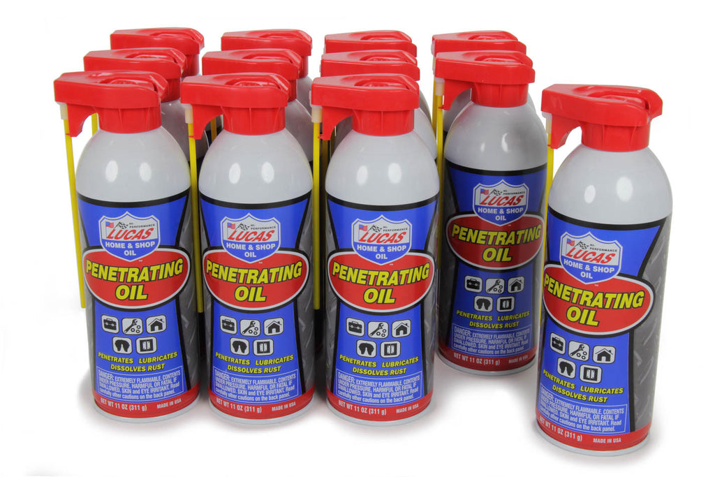 LUCAS OIL 11043-12 Penetrating Oil Case 12 x 11 Oz.