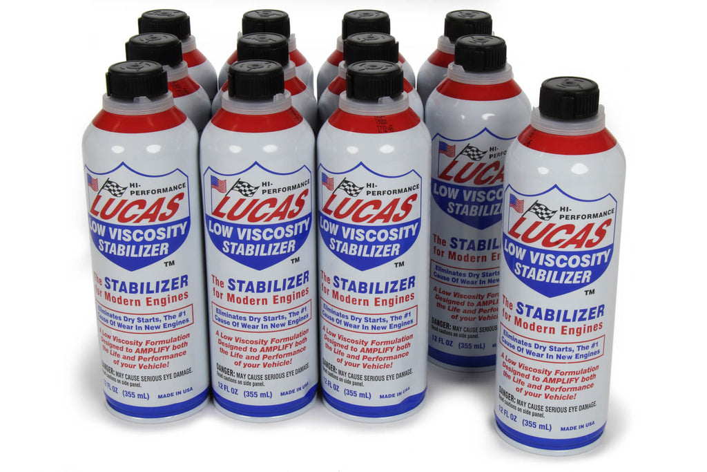 LUCAS OIL 11097-12 Low Viscosity Stabilizer Case 12 x 12 Oz.