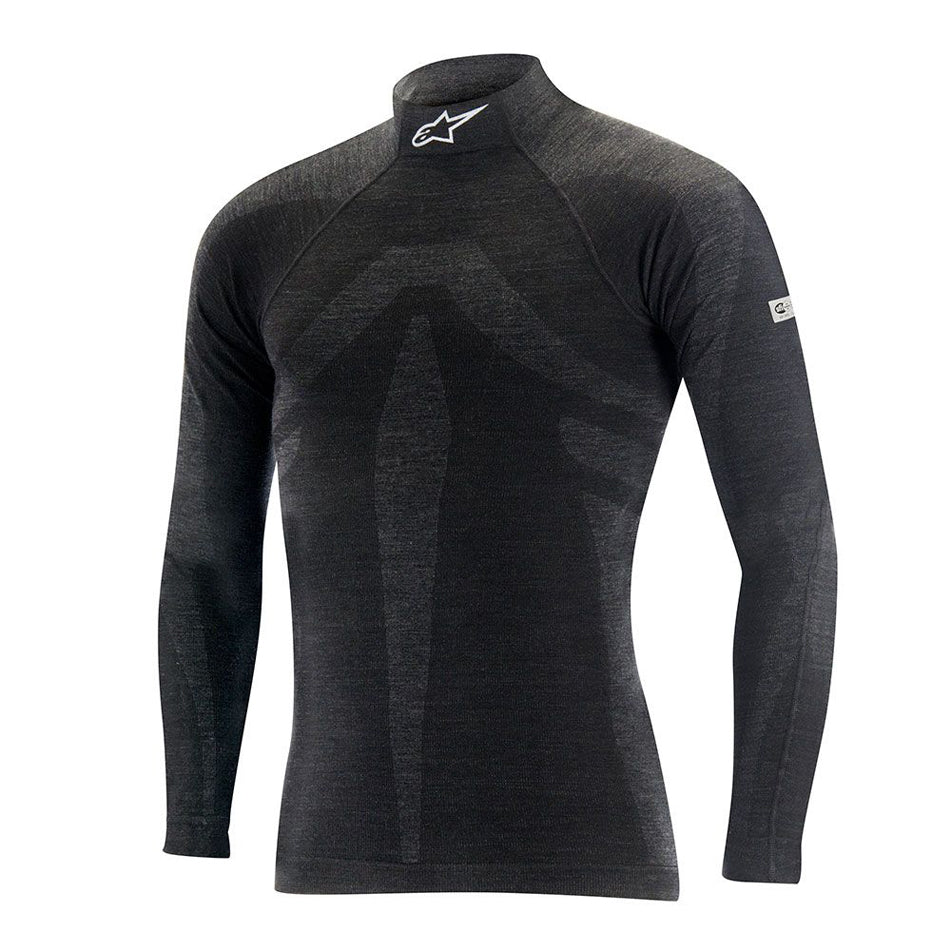 ALPINESTARS USA 4755220-106A-M/L ZX Evo Top V3 Med / Lrg Black Long Sleeve