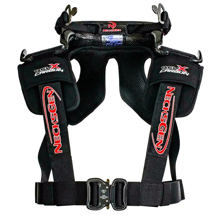 NECKSGEN NG800M/L Head and Neck Restraint RevX Carbon Medium / Lrg
