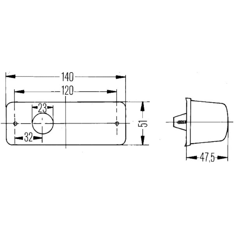 Lamp-Rptr-6692-Amb-Side-Mnt-Rh-Ece