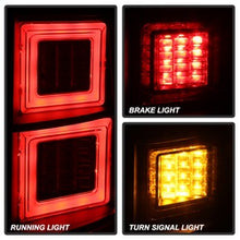 Load image into Gallery viewer, Land-Rover-Discovery-3-Lr3-05-09-Light-Bar-Led-Tail-Lights-Black-Alt-Yd-Lrd05-Led-Bk