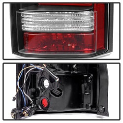 Land-Rover-Discovery-Lr4-10-14-Light-Bar-Led-Tail-Lights-Black-Alt-Yd-Lrdlr410-Lbled-Bk