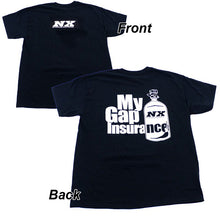 Load image into Gallery viewer, Large-Black-Nx-Gap-Insurance-T-Shirt