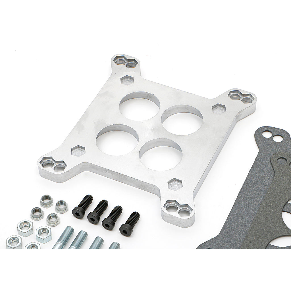 Large-Plenum-4Bbl-Carburetor-To-Small-Plenum-4Bbl-Manifold-Adaptercast-Aluminum195964-Pontiac-Engi