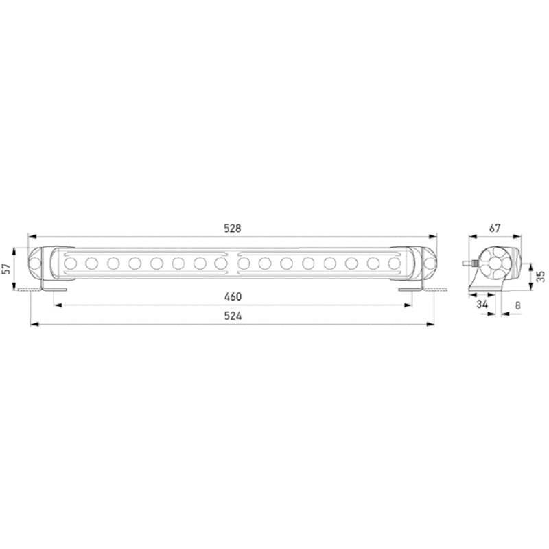 Lbar-470-Led-With-Po---Spot-Beam