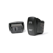 Load image into Gallery viewer, Led-Backlit-Rocker-Switch-Rc-Logo-Blue-Rough-Country
