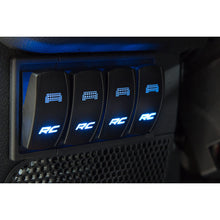 Load image into Gallery viewer, Led-Backlit-Rocker-Switch-Rc-Logo-Blue-Rough-Country