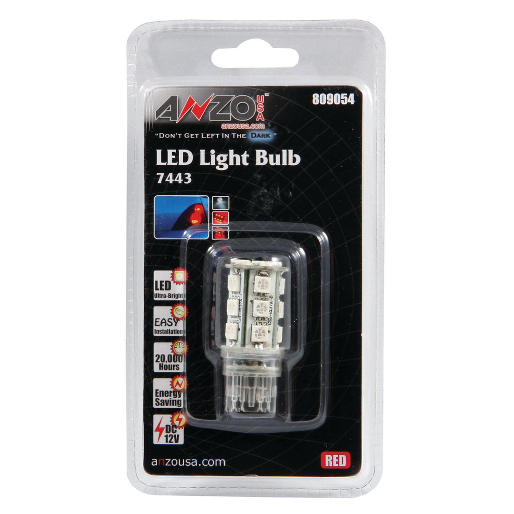 Led-Bulbs-Universal-7443-Red---18-Leds-1-34In-Tall