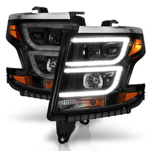 Load image into Gallery viewer, Led-H.Lite-Proj.15-20-TahoeSuburban-Plank-Style-Black-WDrl-Anzo-HeadlightsBrNbsp;