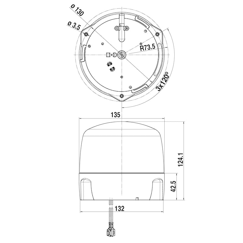Led-Lamp-1224V-Amber-Fix-Mounting-2Rl