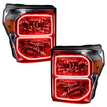 Load image into Gallery viewer, Led-Pre-Assembled-Headlights,-Chrome-Bezel,-Colorshift---No-Controller