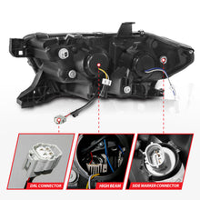 Load image into Gallery viewer, Led-Projector-Headlights-W-Initiation-Feature-And-Sequential-Signal-Black-Housing--Clear-Lens;-16-23-Tacoma-With-Led-Drl
