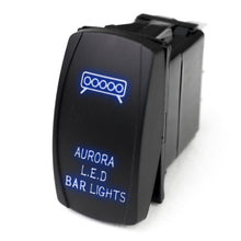Load image into Gallery viewer, Led-Rocker-Switch-W-Blue-Led-Radiance-(Aurora-Led-Bar-Lights)