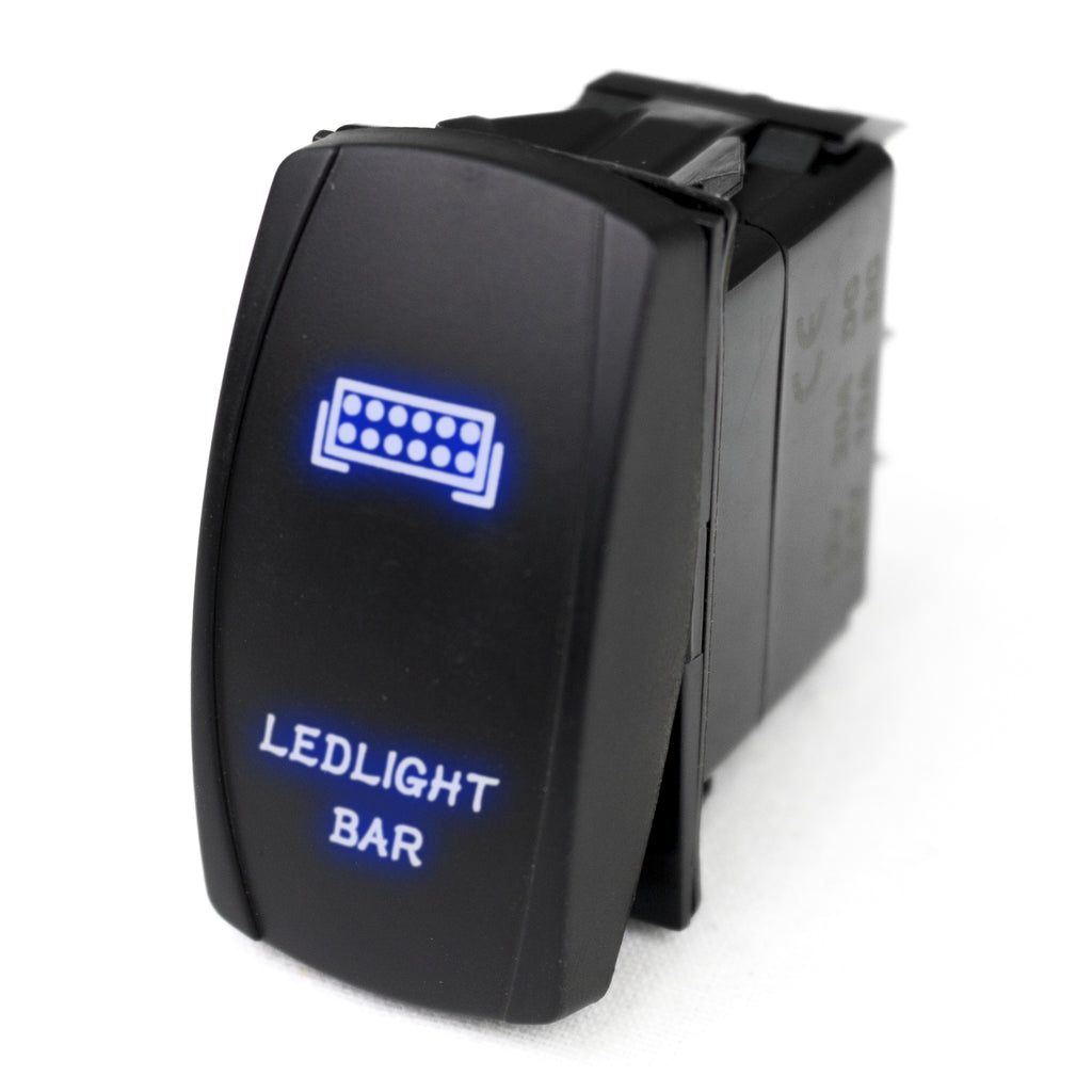 Led-Rocker-Switch-W-Blue-Led-Radiance-(Led-Light-Bar)