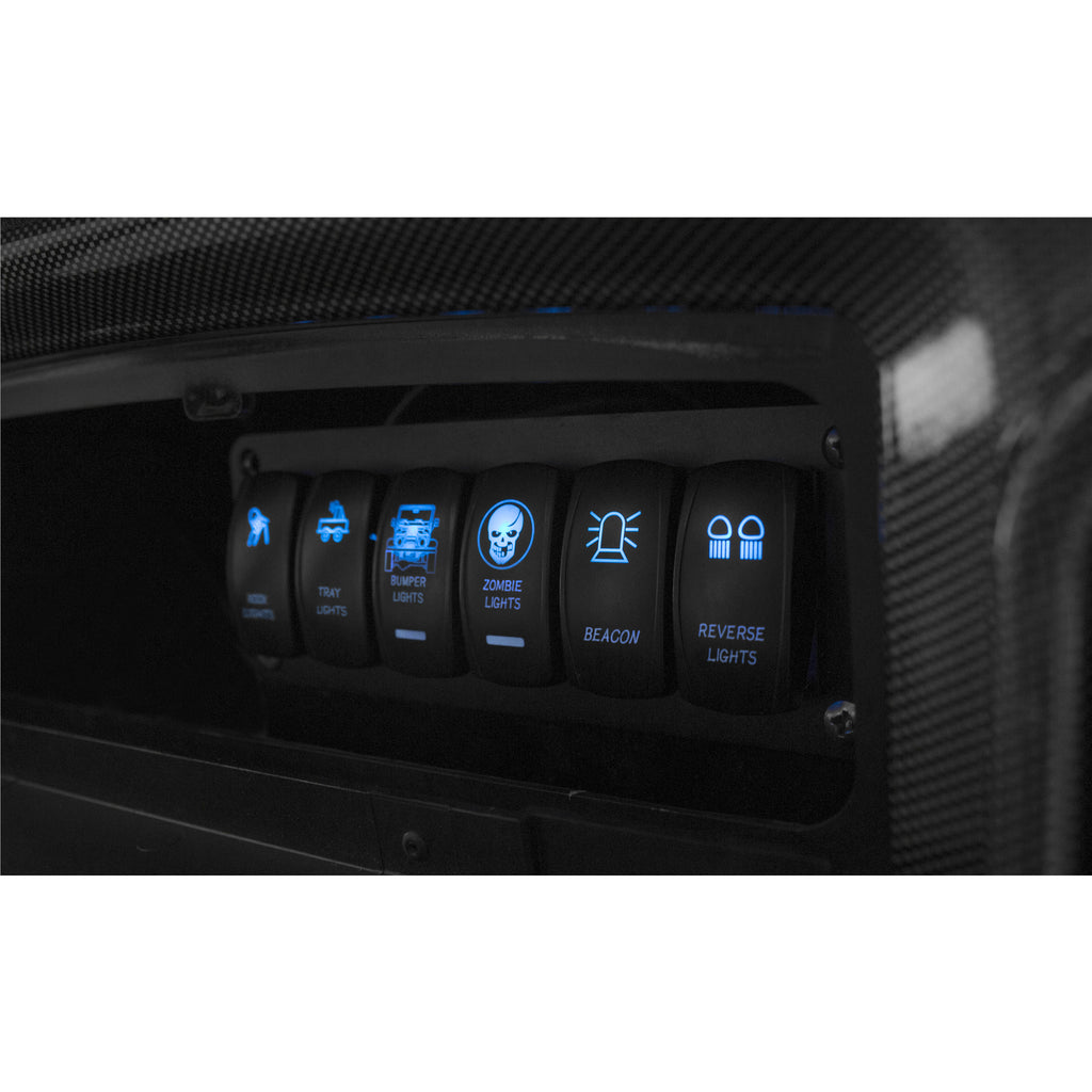Led-Rocker-Switch-W-Blue-Led-Radiance-(Led-Light-Bar)
