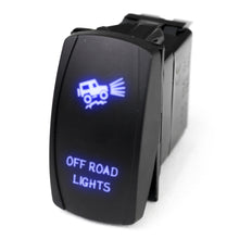Load image into Gallery viewer, Led-Rocker-Switch-W-Blue-Led-Radiance-(Off-Road-Lights)