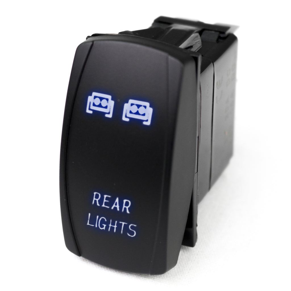 Led-Rocker-Switch-W-Blue-Led-Radiance-(Rear-Lights)