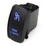 Race Sport RSLJ14B LED Rocker Switch w/ Blue LED Radiance (Rock Lights)