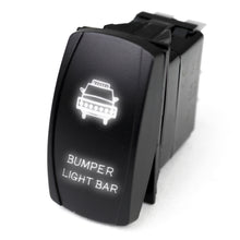Load image into Gallery viewer, Led-Rocker-Switch-W-White-Led-Radiance-(Bumper-Light-Bar)