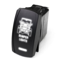 Load image into Gallery viewer, Led-Rocker-Switch-W-White-Led-Radiance-(Bumper-Lights)