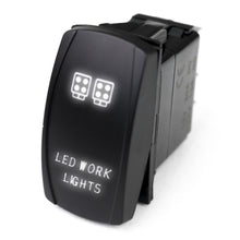 Load image into Gallery viewer, Led-Rocker-Switch-W-White-Led-Radiance-(Led-Work-Lights)