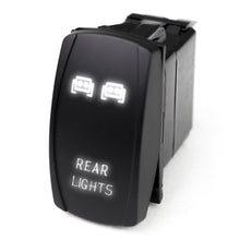 Load image into Gallery viewer, Led-Rocker-Switch-W-White-Led-Radiance-(Rear-Lights)