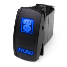 Load image into Gallery viewer, Led-Rocker-Switch-With-Blue-Led-Radiance---Stereo