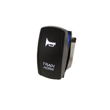 Race Sport RSTHRSW  Led Rocker Switch With White Led Radiance - Train Horn