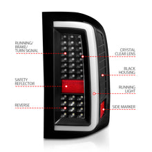 Load image into Gallery viewer, Led-Tail-Lights-W-Light-Bar-Black