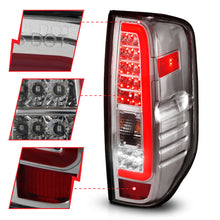 Load image into Gallery viewer, Led-Tail-Lights-W-Light-Bar-Chrome