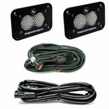 Baja Designs 547808 S2 Sport Black Flush Mount LED Light Pod Reverse Kit
