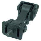 Crown Automotive 55176636AD Left or Right Black Hood Catch for 1997-2006 TJ Wrangler; Bracket Not Included